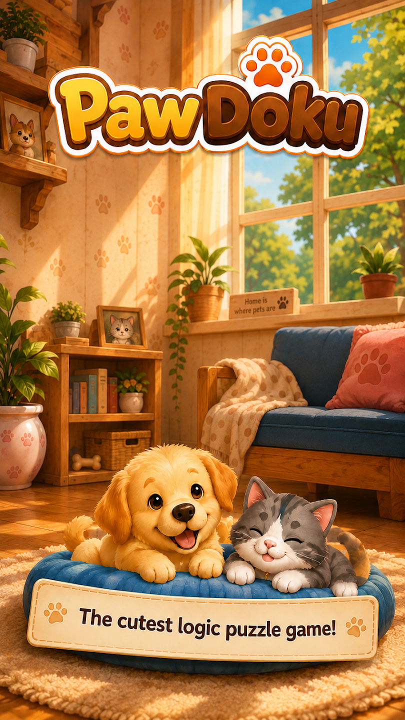 PawDoku promotional screenshot