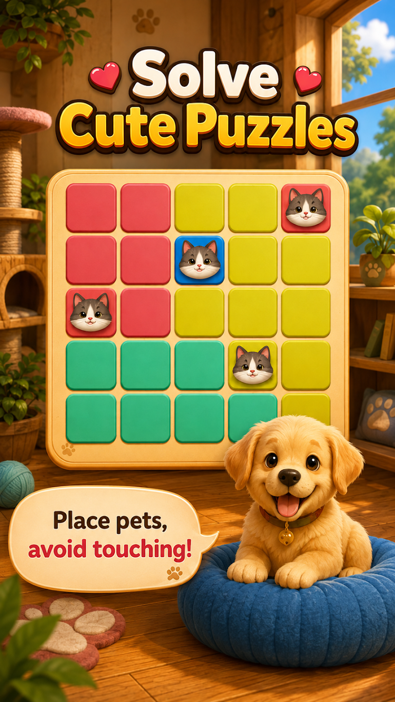 PawDoku puzzle gameplay